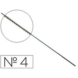 [4/13 MACA] Blíster 12 sierras de marquetería 4/13 maca