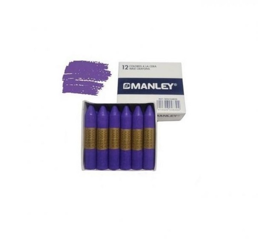 Ceras manley unicolor violeta azulado