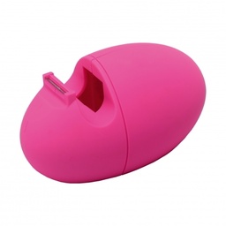 [50683] Porta rollos 33 mt. Soft touch rosa Dohe