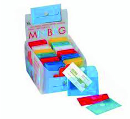 [340KE] SOBRES PP MINIBAG 60x80 C/VELCRO COLORES