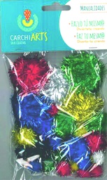 [70173093] Pompones colores brillantes pack 30 unid colores