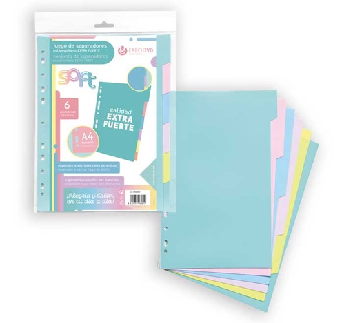 [49060699] Juego 6 separadores soft PP extra fuerte