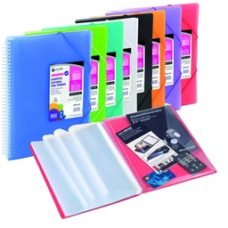 [53038050] Carpeta anillas PVC 80 fundas A4 azul archivex