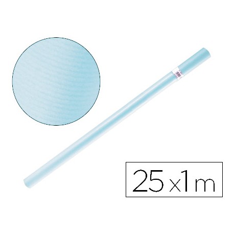 [97153] Papel kraft liderpapale rollo azul 25x1 mt