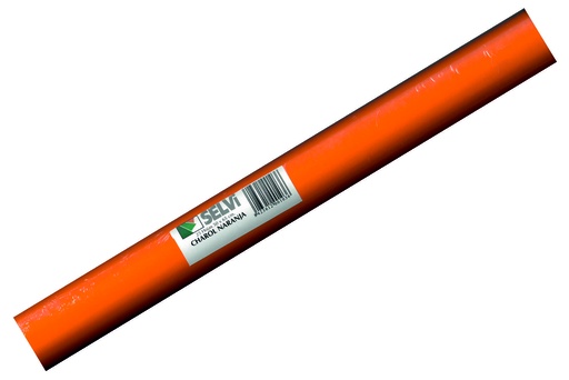 Rollo papel charol naranja 25h. Pre-cort. Selvi
