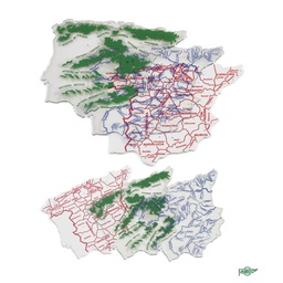 [250G] Bolsa mapa españa grande