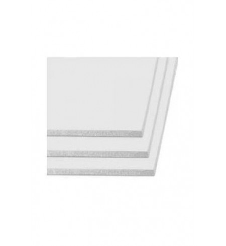 [02014] Hoja plumacolor blanco A4 3mm sadipal