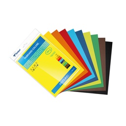 [S322A350] Blíster 10h cartulina A3 surtido colores intensos 185g sadipal