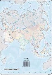 Mapa america fisico mudo color