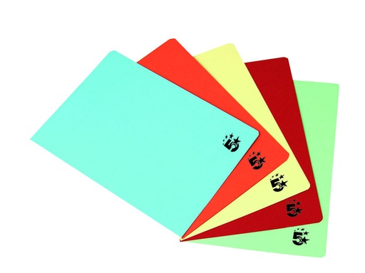 [600628] Subcarpetas Fº verde 180grs. Paquete. 50und.
