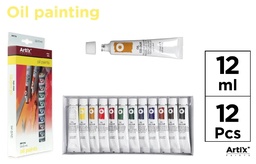 [PP174] Pintura al óleo 12 tubos x 12ml Artix