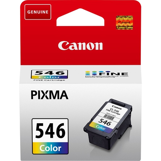 [CL546] Cartucho tinta genuina canon 546 tricolor