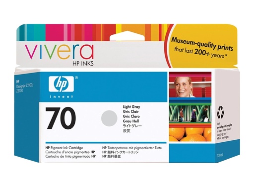 [C9451A] Tinta plotter hp dj z2100-3100 gris claro nº 70