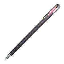 [K110-DA] Bolígrafo Pentel hybrid dual metallic negro