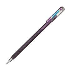 [K110-DV] Bolígrafo Pentel hybrid dual metallic violeta