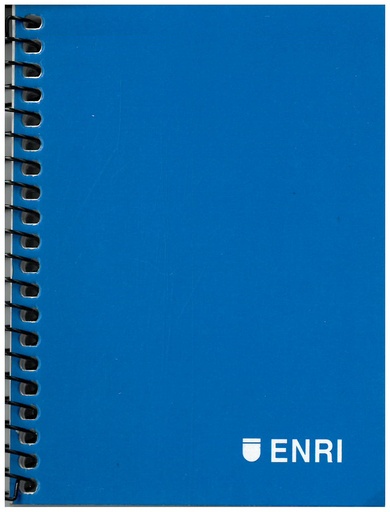 [103445] Bloc notasespiral Enri 16º 80h- 4x4