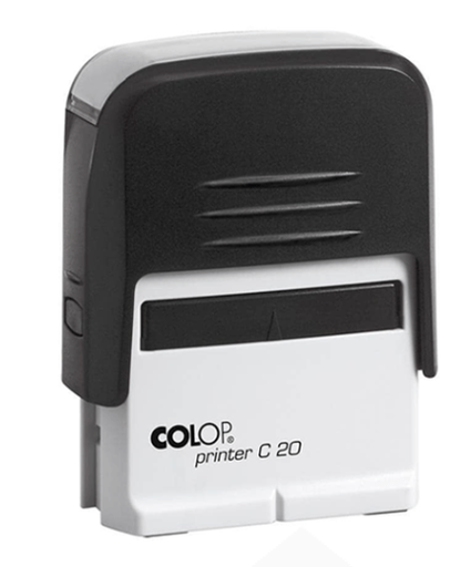 [100811] Sello automático colop printer 20 negro + imprentilla