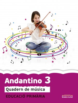 Andantino 3 quadern de musica 3r primaria