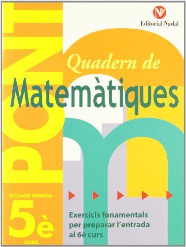 Quadern Pont 5 matemàtiques