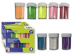 [326740] Bote brillantina neon 13G colores surtidos