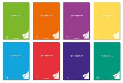 [20289] Libreta grapada A4 cuadrícula 8x8mm 48H 90gr PACSA