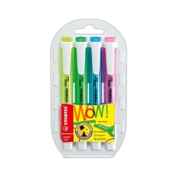 [275/4] Marcadores stabilo swing cool WoW 4 colores