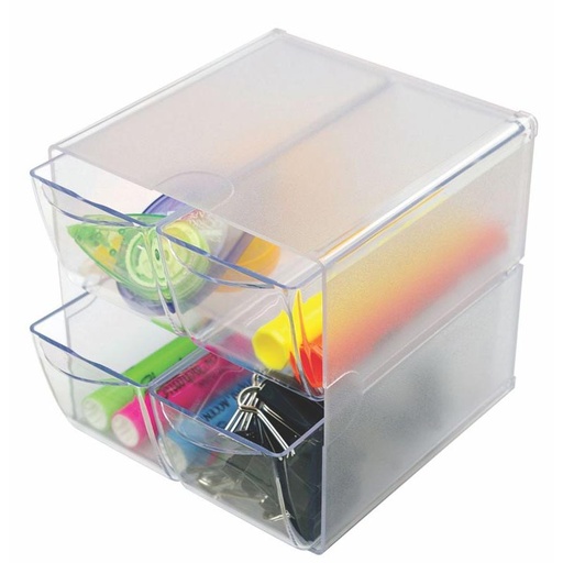 [350301] Organizador modular 4 cajones 16,5x7x7