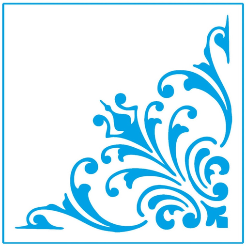 [1420930043] STENCIL STX-043 10x10cm CANTONERA
