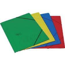 [015814] CARPETA GOMAS COLORES FUERTES Fº 400gr FABRISA