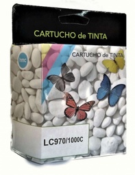 [LC1000C] Cartucho tinta compatible Brother lc1000 cian