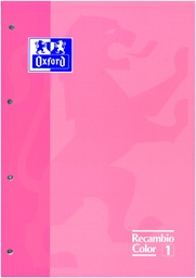 [400041236] Recambio oxford classic A4 rosa chicle 5x5 80h 90g